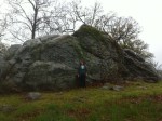 Rock formation in Windyville, MO